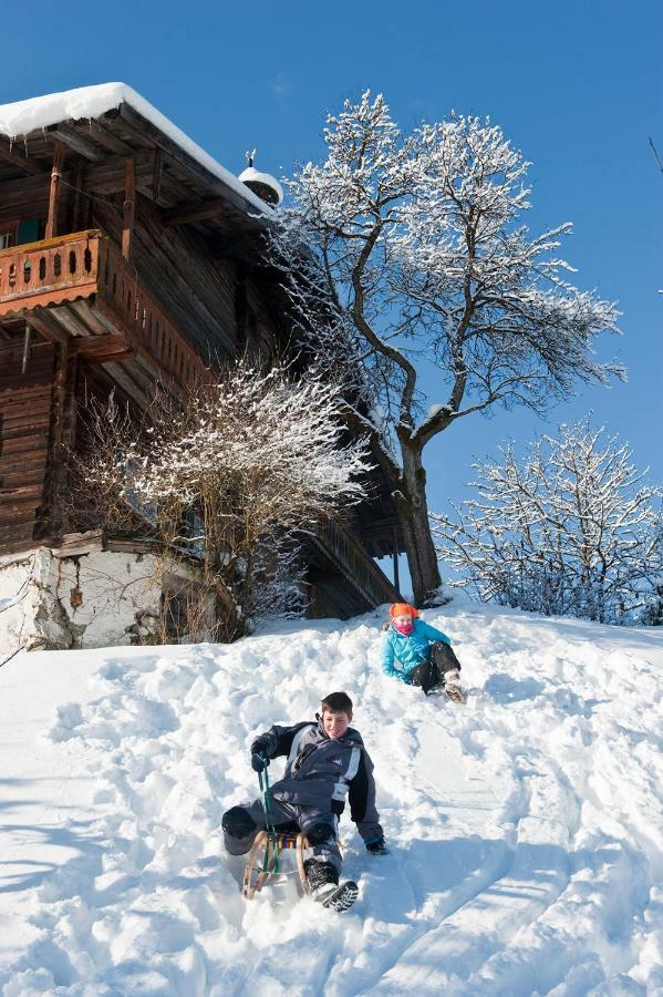 Вилла Vordersattlegghofhuette Хюттау Экстерьер фото